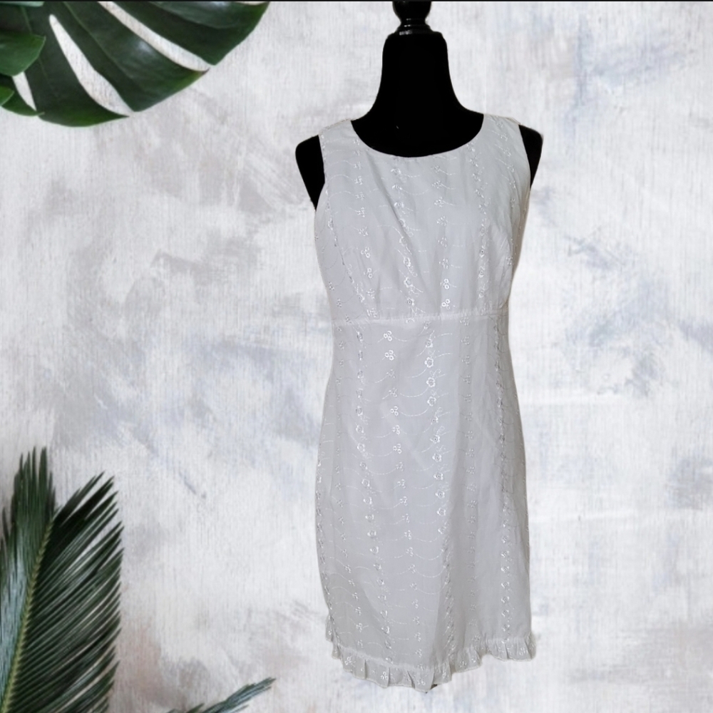 Rabbit Designs White Broderie Dress